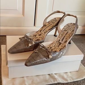 Manolo Blahnik Slingback pumps